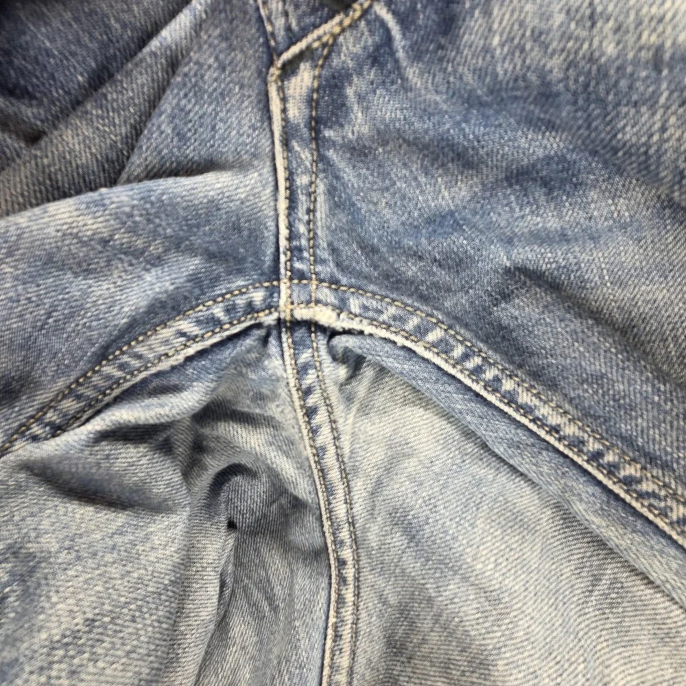 Diesel Jeans Mens 32x34 Blue Larkee Regular Straight Button Fly Made Italy 008XR